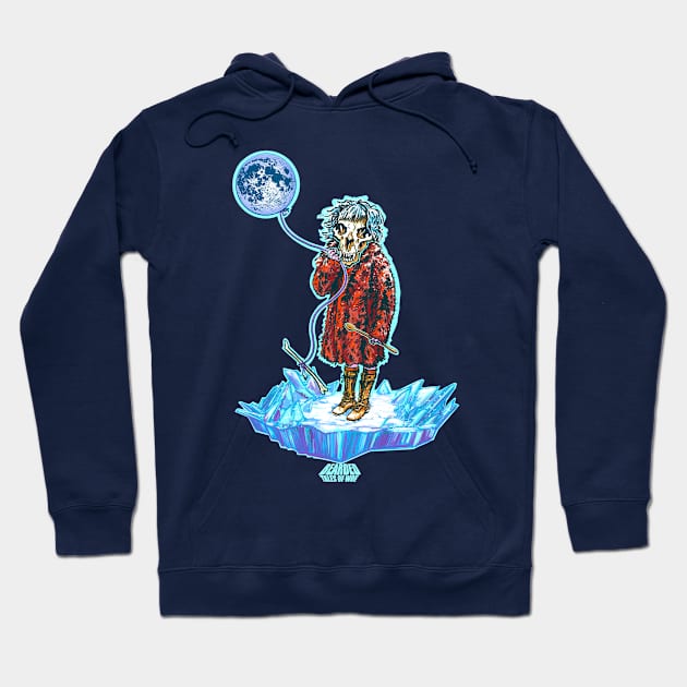 Bone Moon Hoodie by Bearded Tales Of Woe